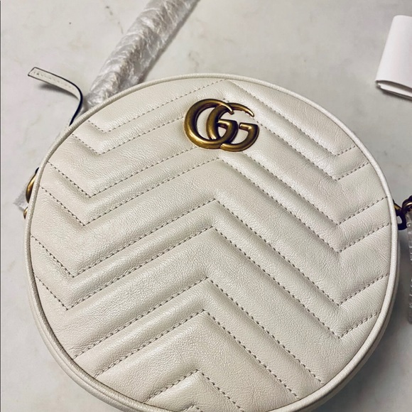 Authentic Gucci GG Marmont Round Shoulder Bag - Picture 5 of 8